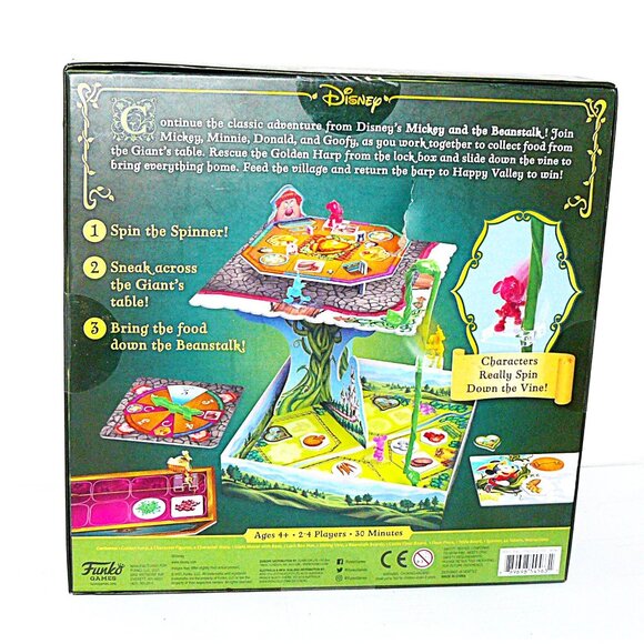 Disney Mickey And The Beanstalk Game, New NWOT - Picture 2 of 5